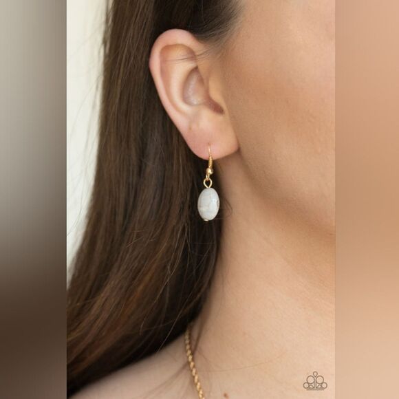 Paparazzi Quarry Quest Necklace and Earring Jewelry Set - Picture 3 of 4